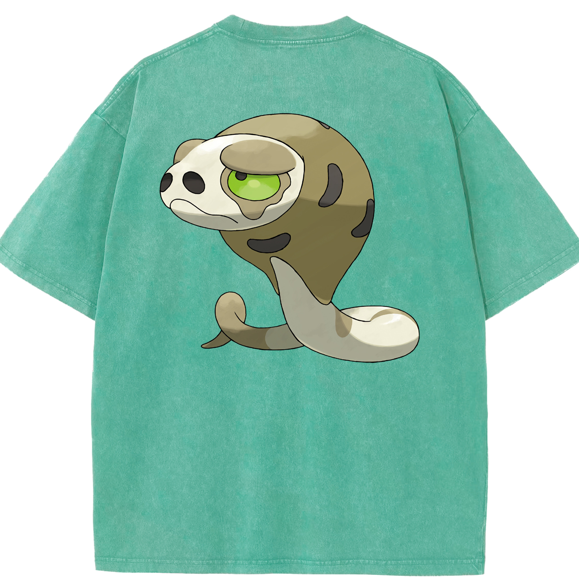 （画像用） ポケットモンスター Pokémon 綿100% ヴィンテージ風 半袖Tシャツ（背面プリント）
